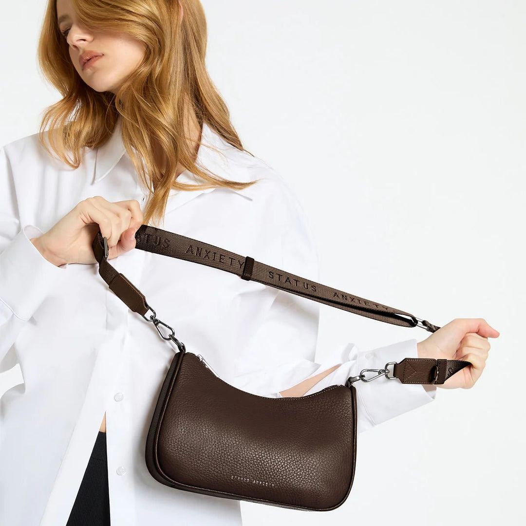 Look Both Ways Bag - Cocoa - Chillis & More NZ