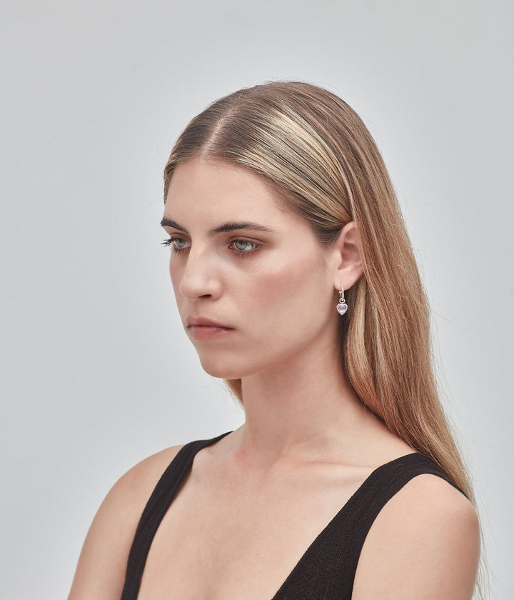 Love Claw Anchor Earrings - Mystic Quartz - Chillis & More NZ