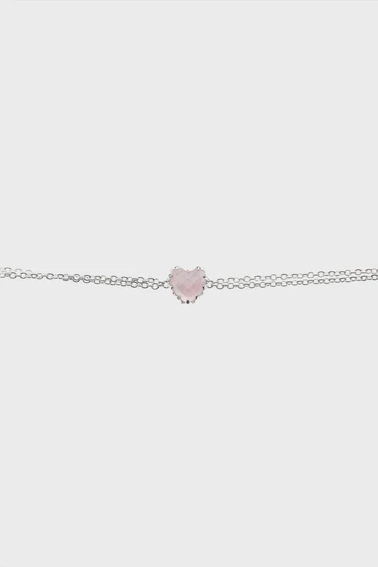 Love Claw Bracelet - Rose Quartz - Chillis & More NZ