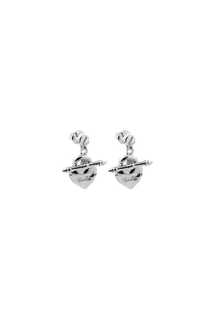 Love Locket Fob Earrings - Chillis & More NZ