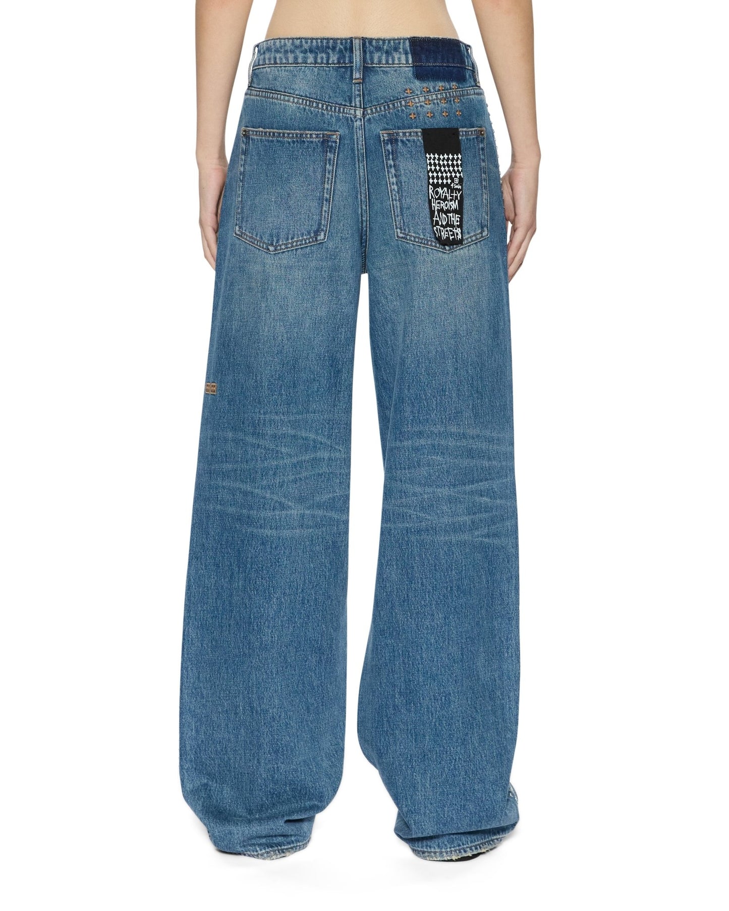 Low Rider Jean - Texas Blue Studded - Chillis & More NZ