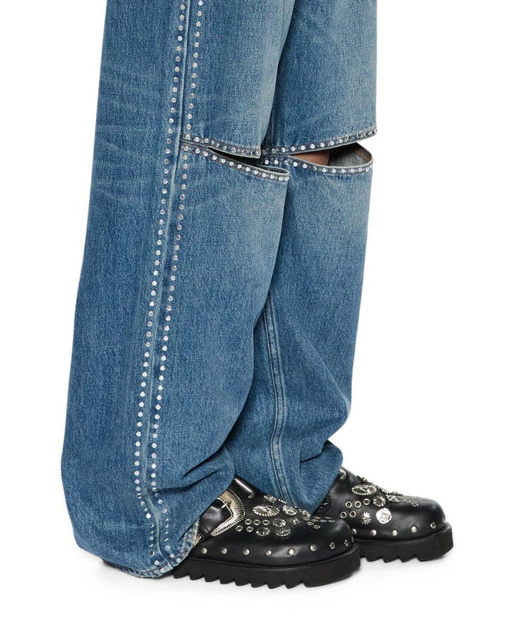 Low Rider Jean - Texas Blue Studded - Chillis & More NZ