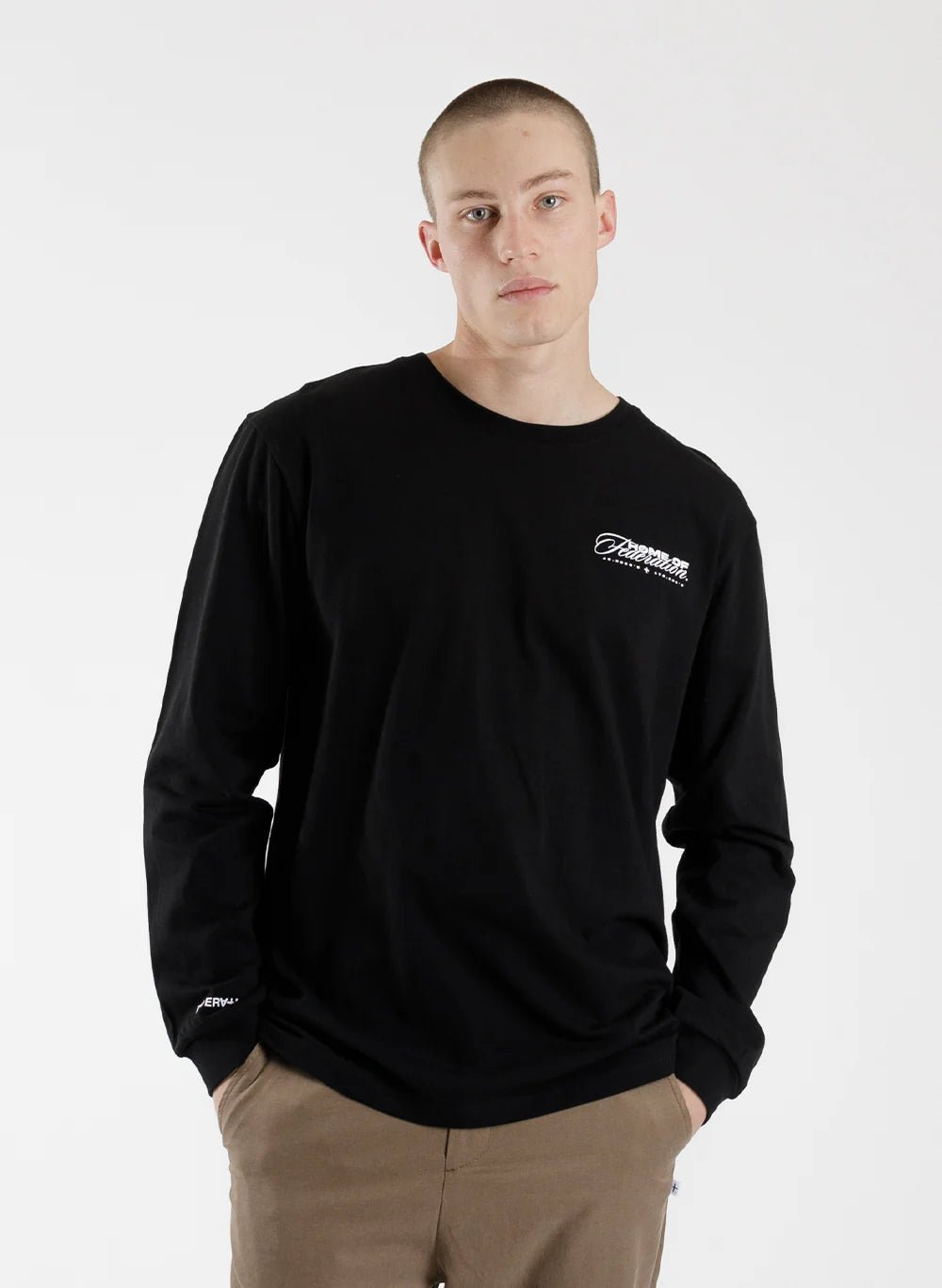 L/S Our Tee Home - Black - Chillis & More NZ