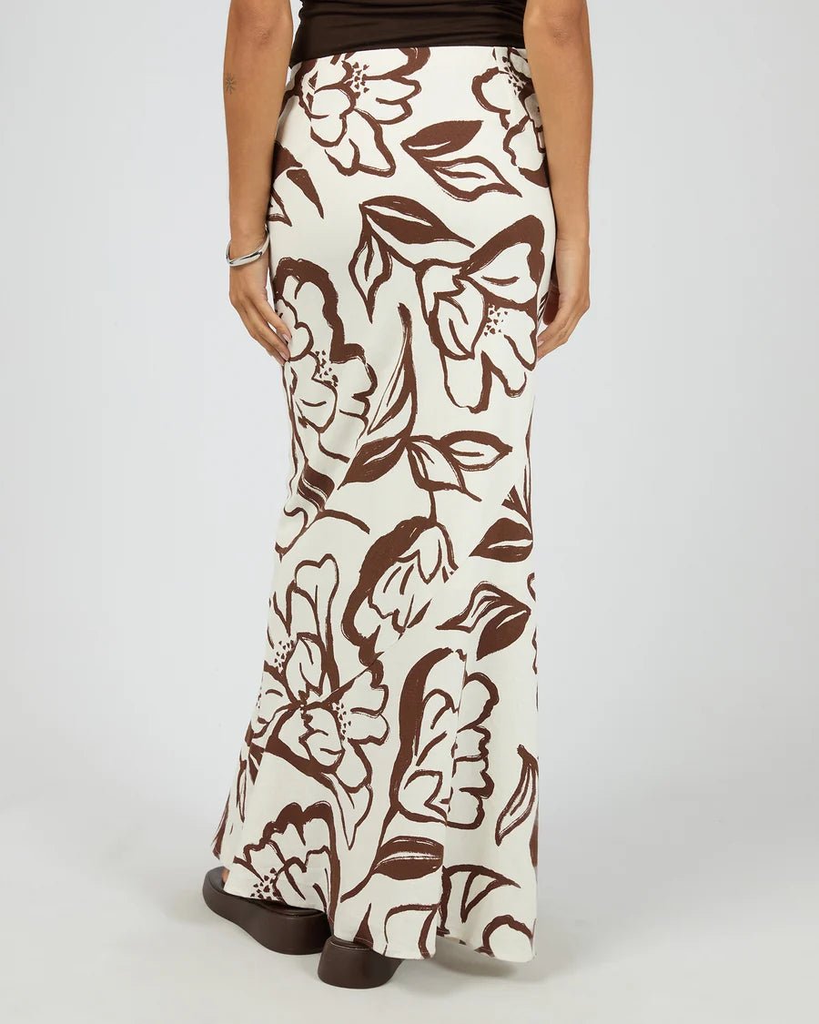 Lucia Maxi Skirt - Vintage White - Chillis & More NZ