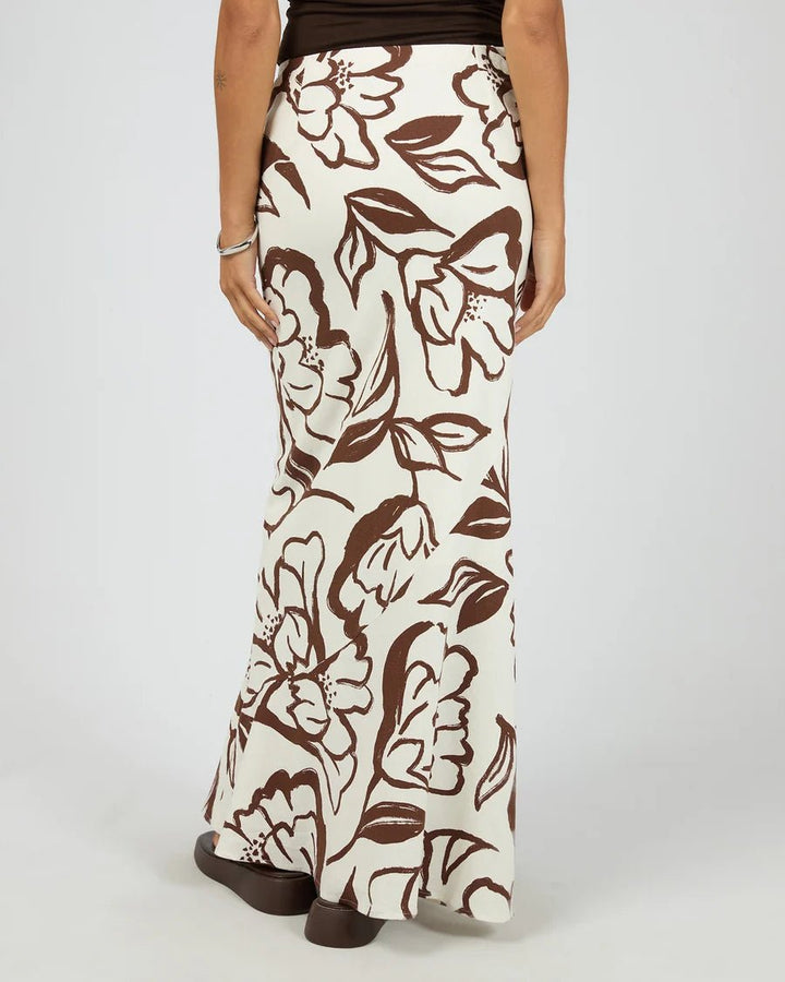Lucia Maxi Skirt - Vintage White - Chillis & More NZ