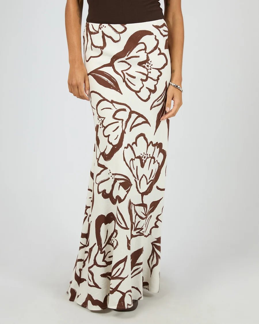 Lucia Maxi Skirt - Vintage White - Chillis & More NZ
