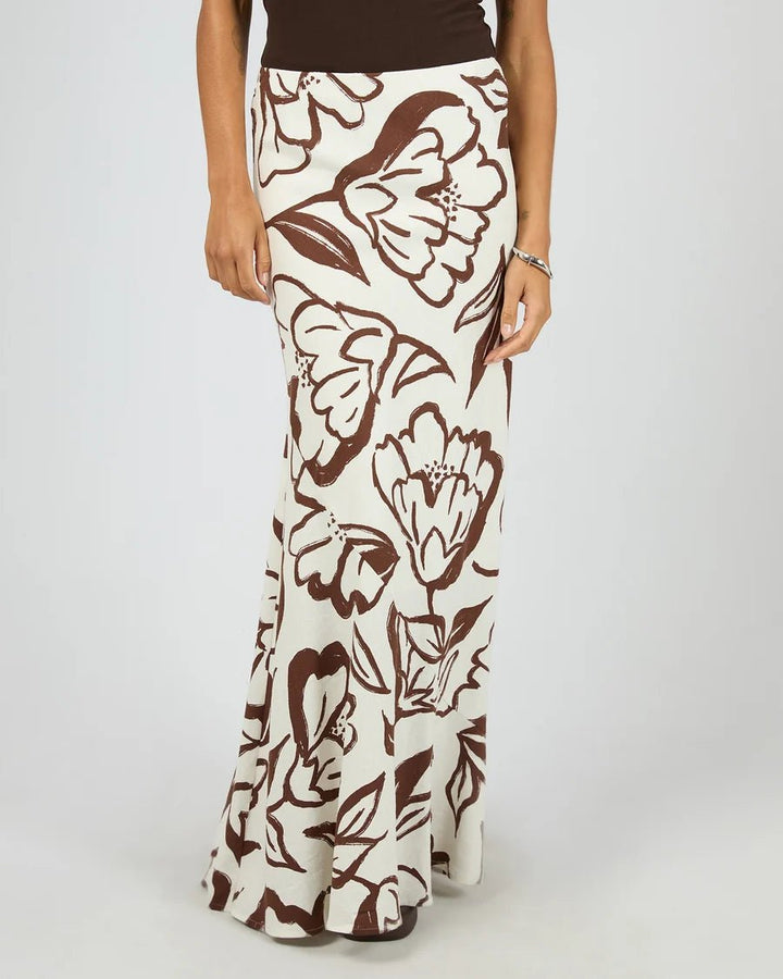 Lucia Maxi Skirt - Vintage White - Chillis & More NZ