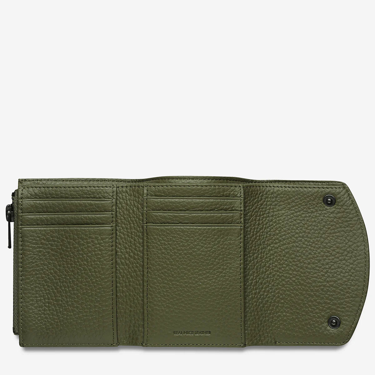 Lucky Sometimes Wallet - Khaki - Chillis & More NZ