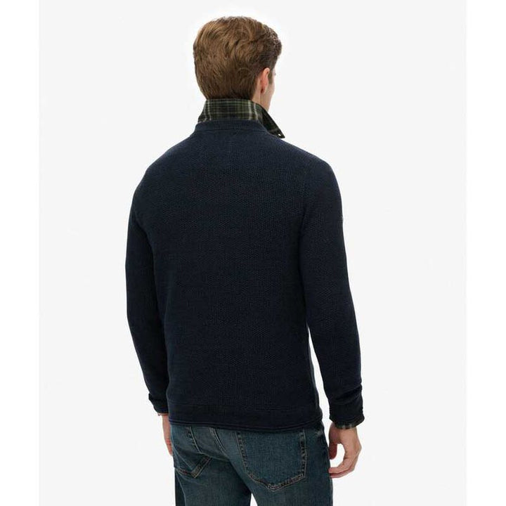 LW Cotton Texture Jumper - Eclipse Navy - Chillis &amp; More NZ