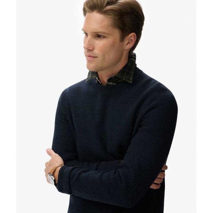 LW Cotton Texture Jumper - Eclipse Navy - Chillis &amp; More NZ