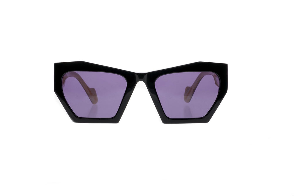 Magenta Black Sunglasses - 711 - Chillis & More NZ