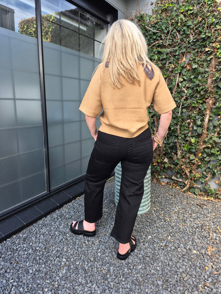 Marlow Barrel Jeans - Black Wash - Chillis & More NZ