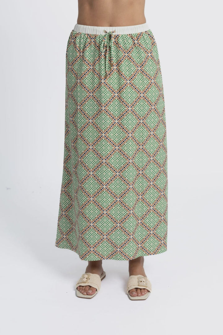 Marrakesh Skirt - Marra Print - Chillis & More NZ