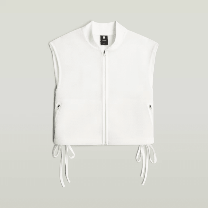 Meshy Binding Vest - Milk - Chillis & More NZ