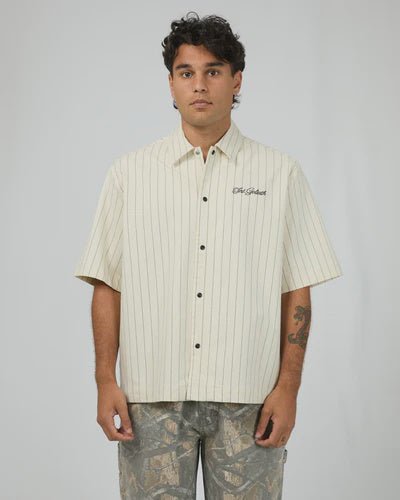 Mia SS Shirt - Vintage White - Chillis & More NZ
