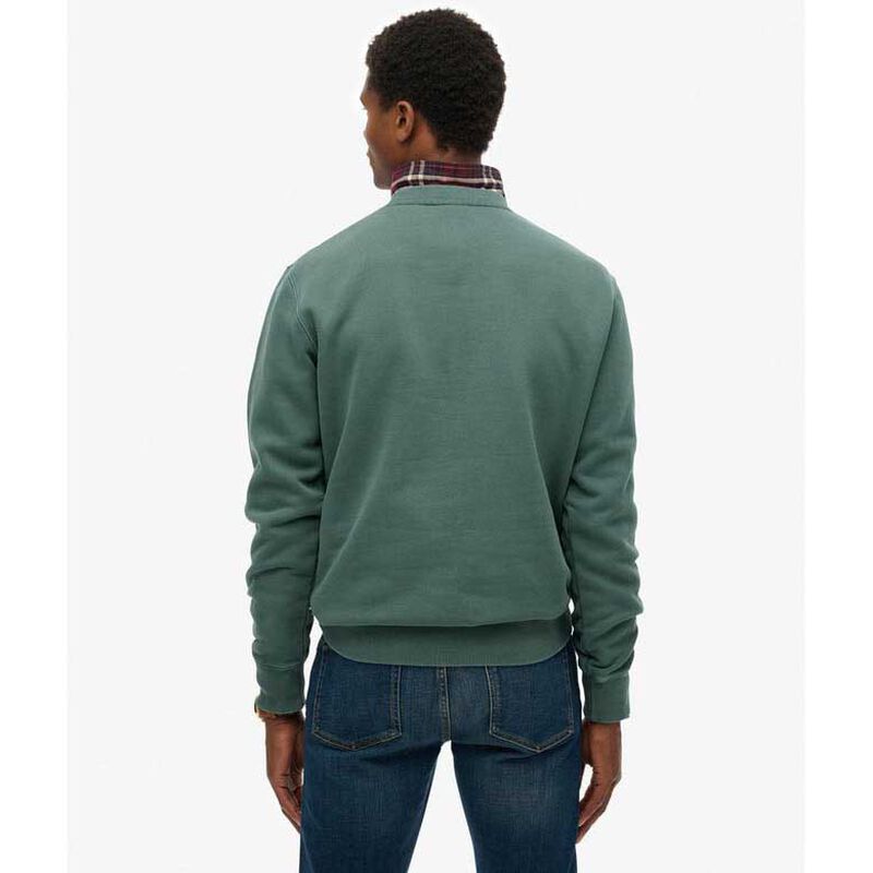 Micro Logo Crew - Stormy Green - Chillis & More NZ