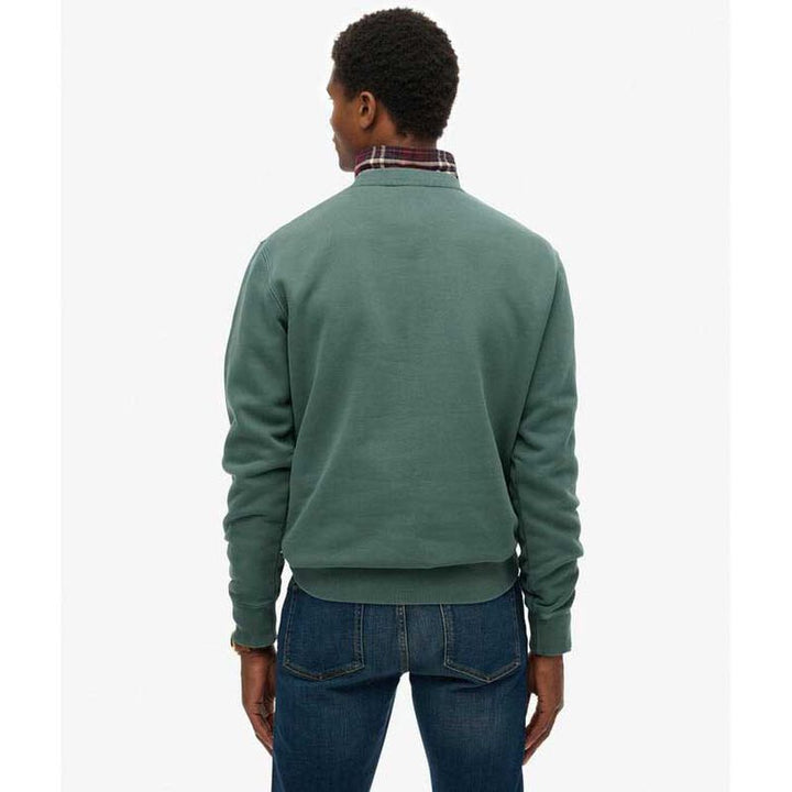 Micro Logo Crew - Stormy Green - Chillis & More NZ