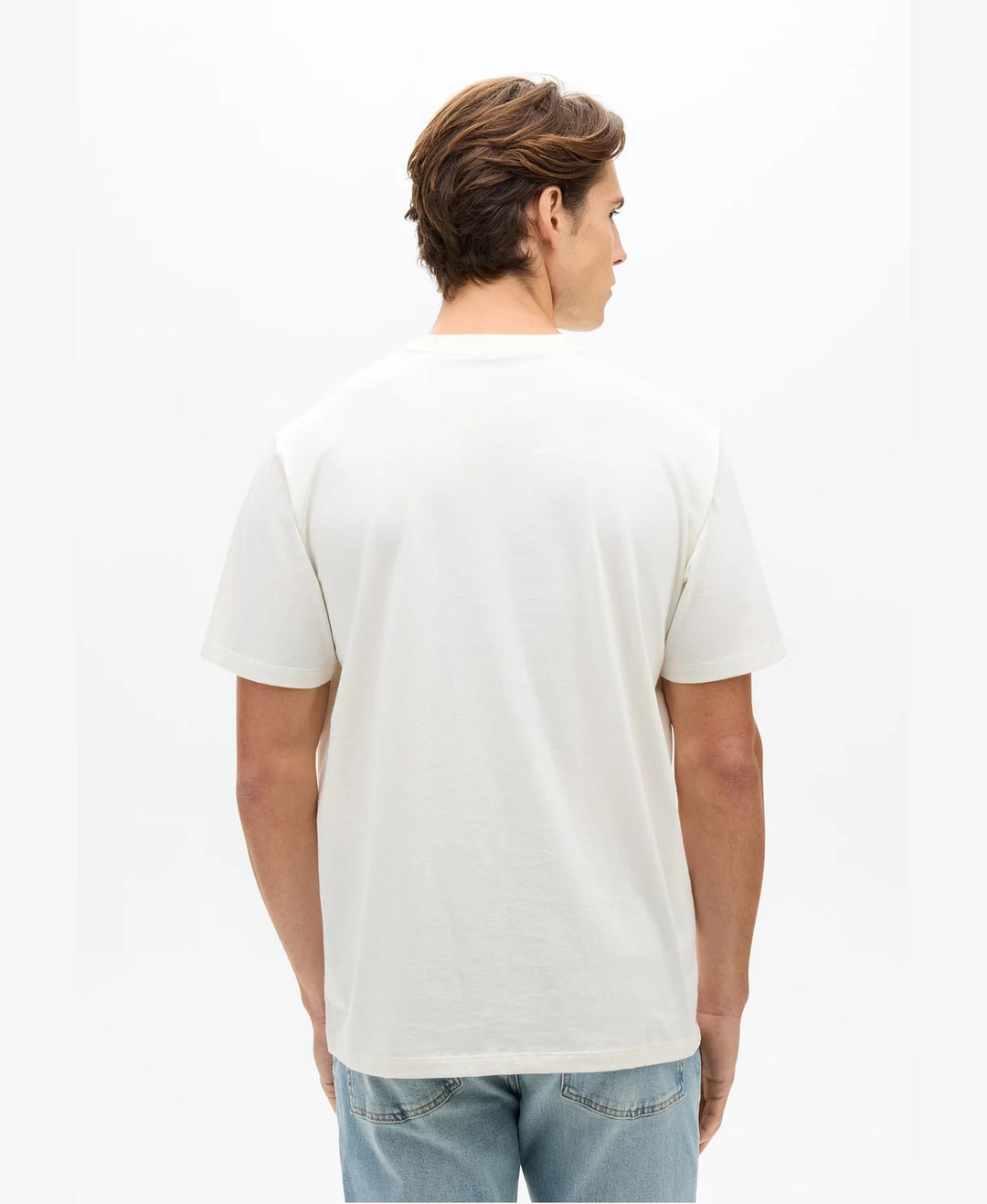 Micro Logo Tee - Bone White - Chillis & More NZ