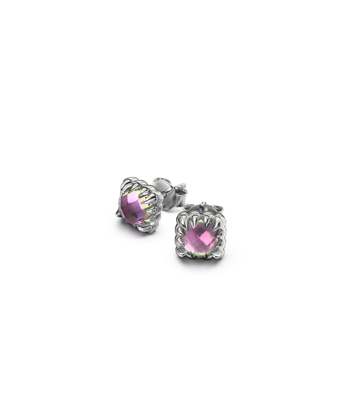 Mini Claw Studs - Mystic Quartz - Chillis & More NZ
