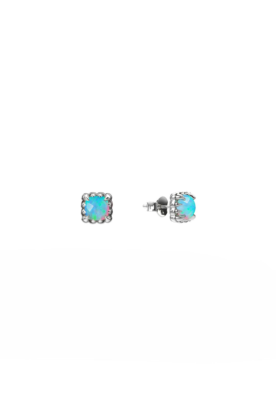 Mini Claw Studs - Opal - Chillis & More NZ