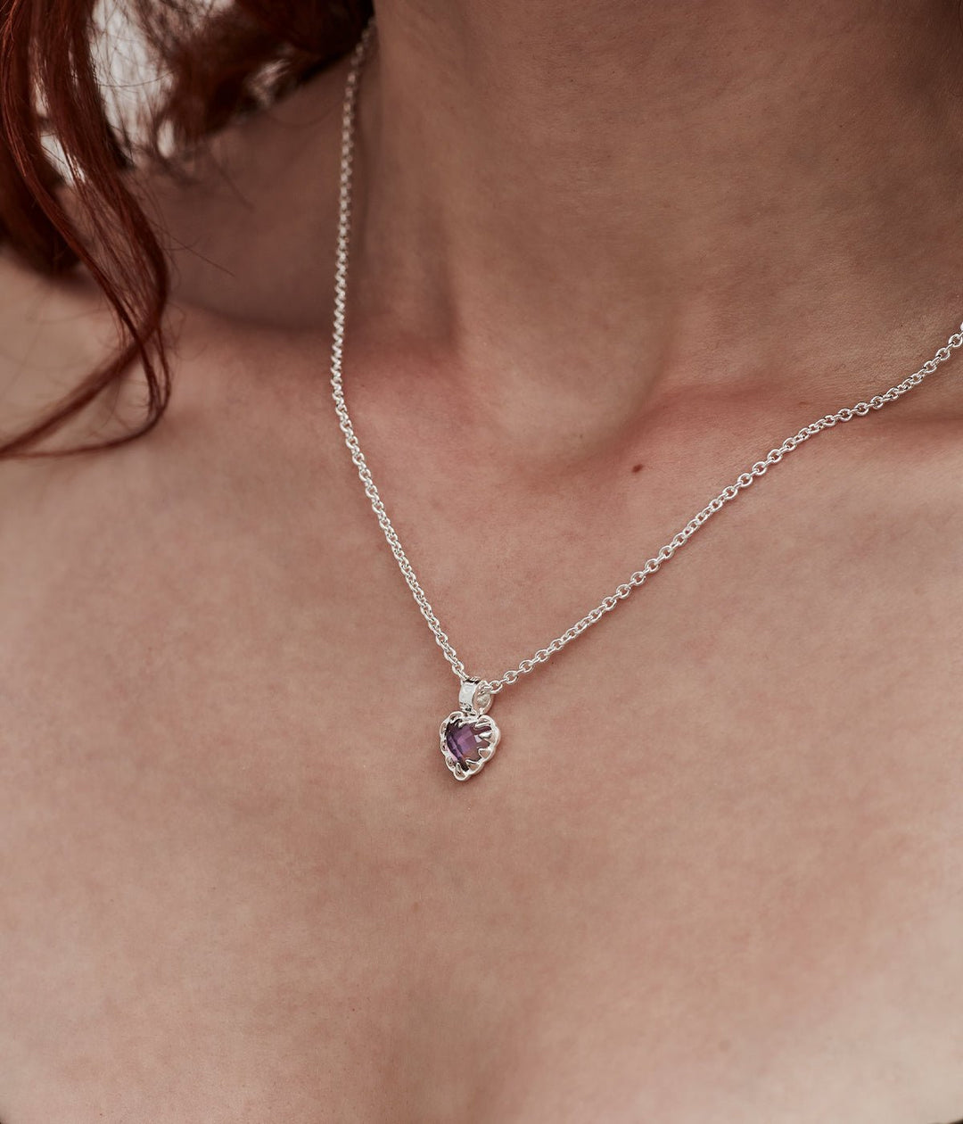 Mini Love Claw Necklace - Mystic Quartz - Chillis & More NZ