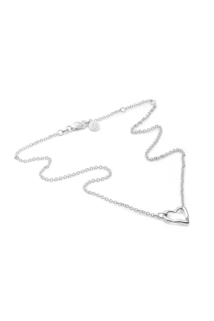 Mini Melted Heart Necklace - Chillis & More NZ