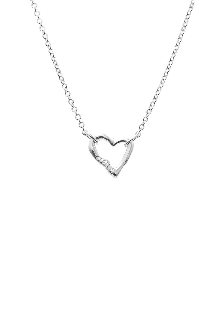 Mini Melted Heart Necklace - Chillis & More NZ