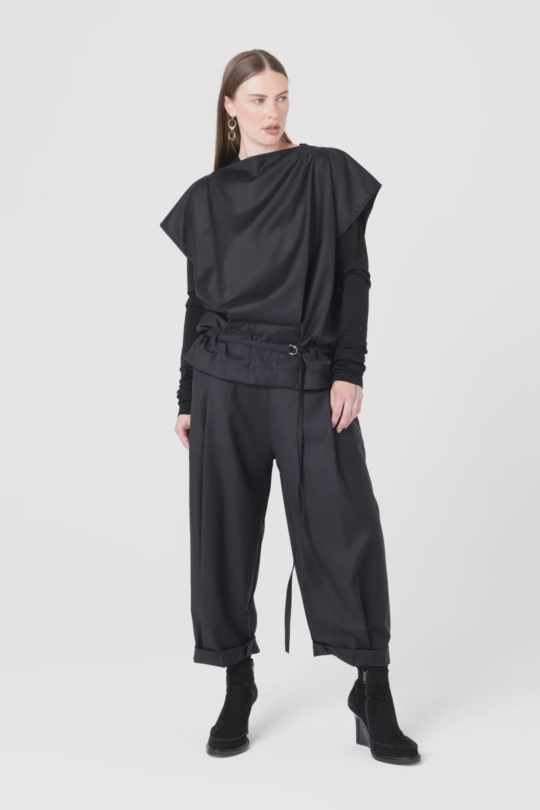 Mirror Top - Black - Chillis & More NZ