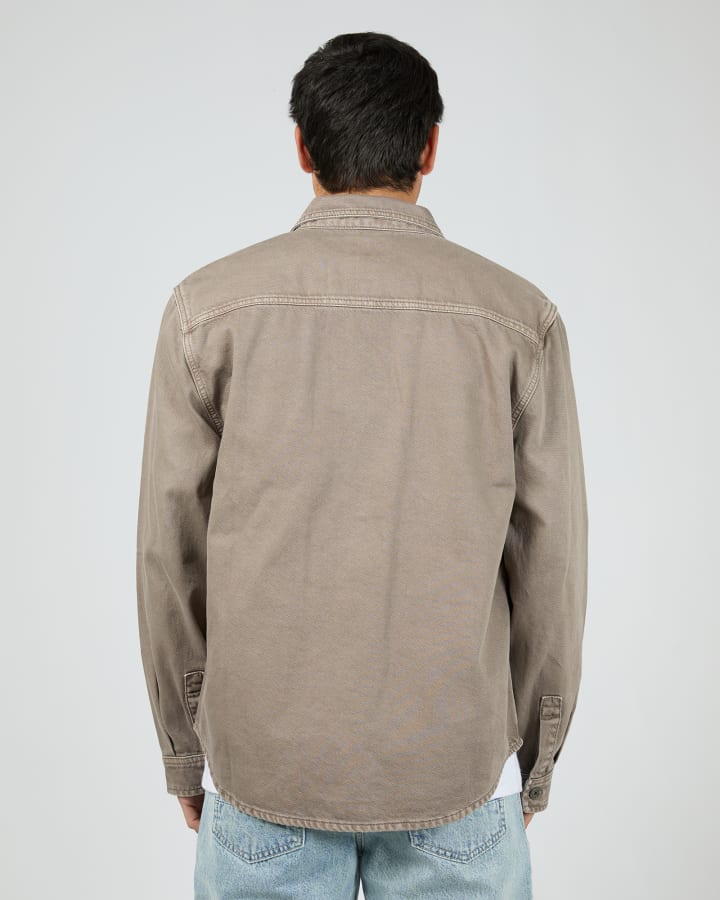 Moab LS Shirt - Mushroom - Chillis & More NZ