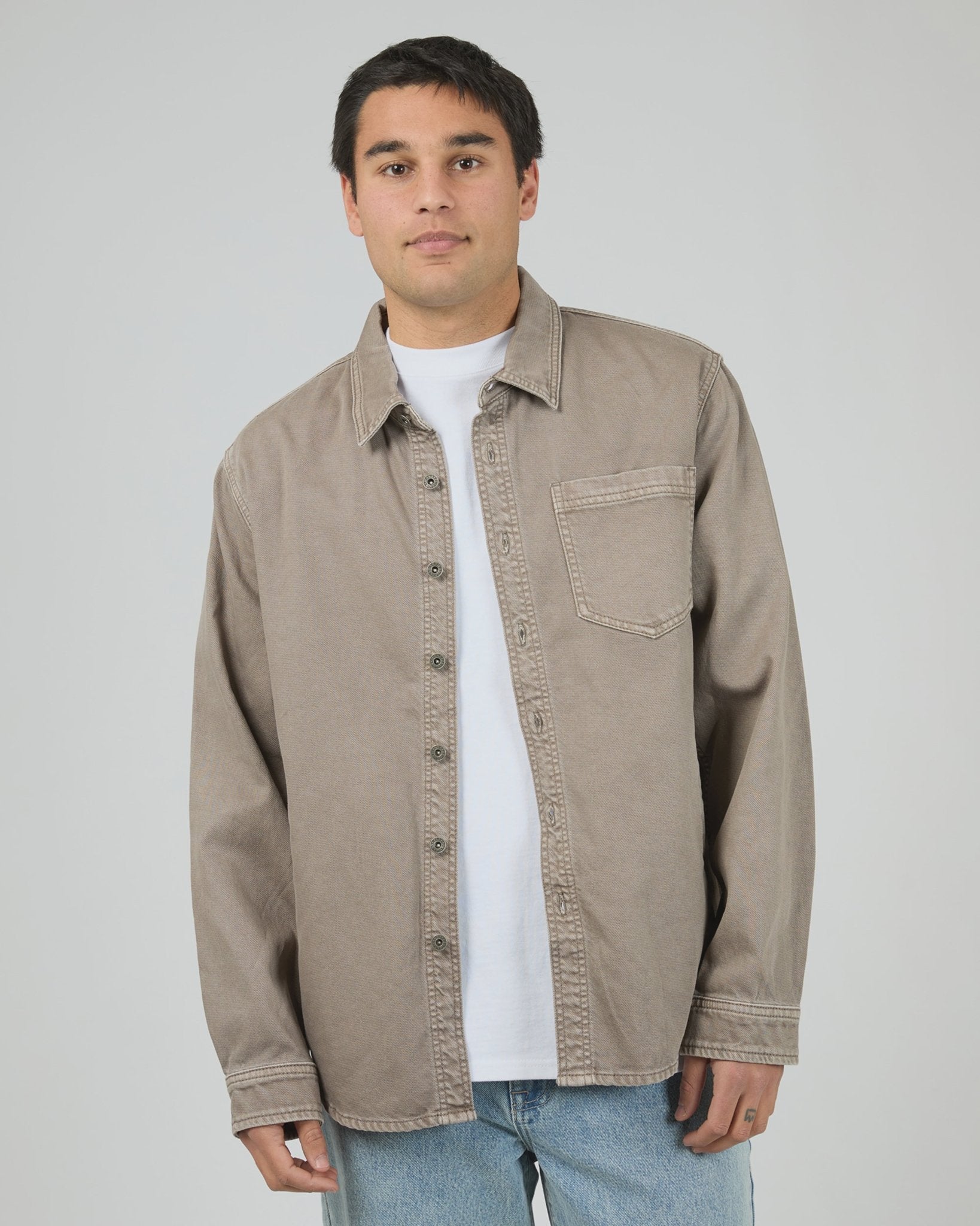 Moab LS Shirt - Mushroom - Chillis & More NZ