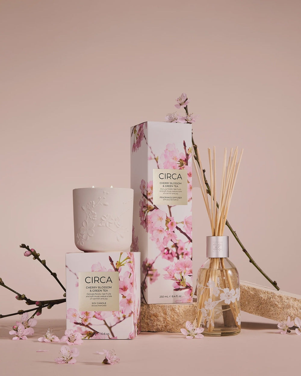 Mothers Day Cherry Blossom & Green Tea 250ml Diffuser - Chillis & More NZ