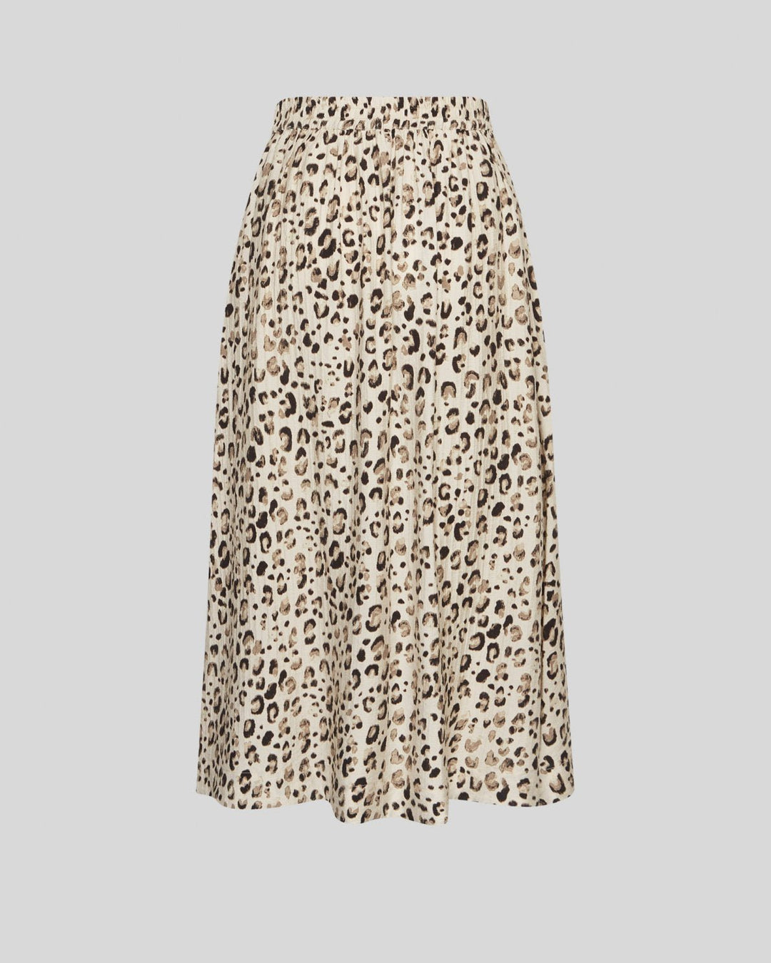 MSCH Alyona Vlora Skirt AOP - Oatmeal Leo - Chillis & More NZ