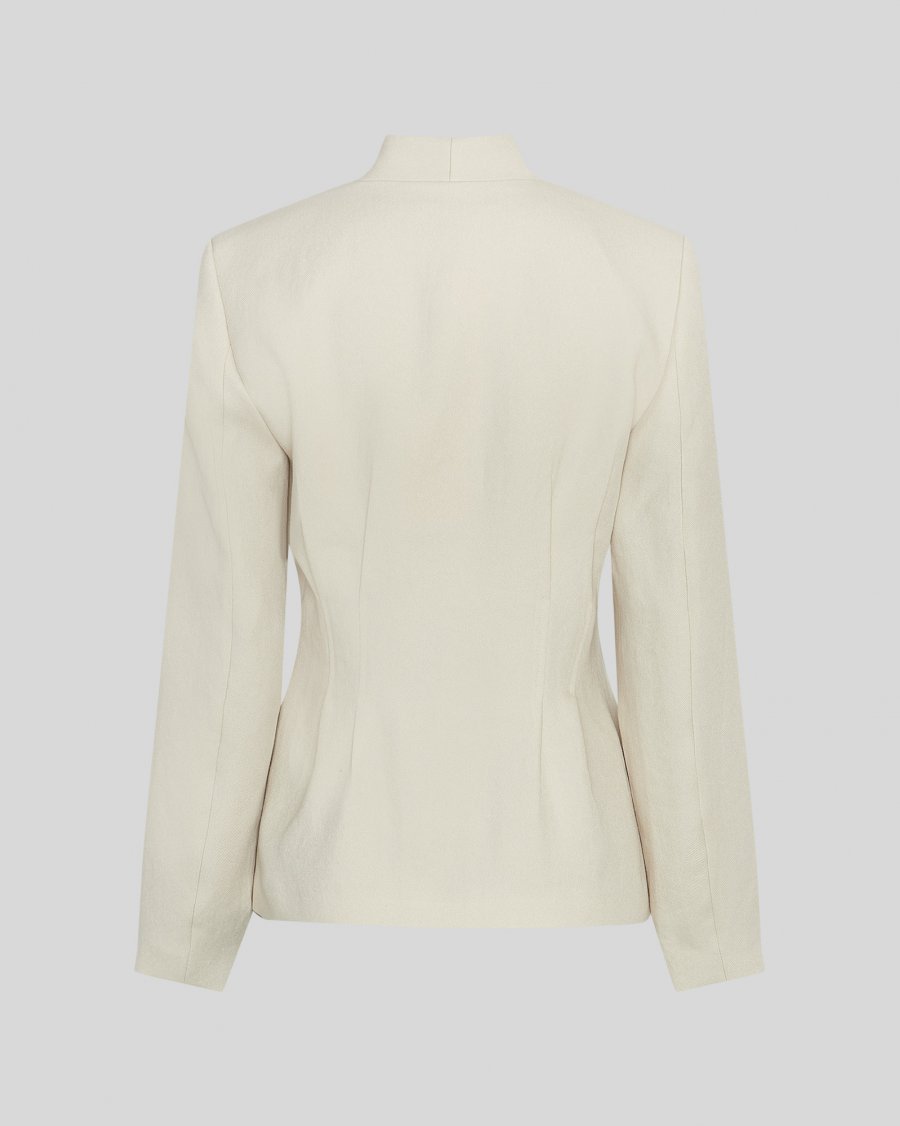MSCH Esteriane Blazer - Oatmeal Melange - Chillis & More NZ