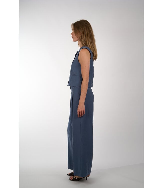 MSCH Frode Waistcoat - Vintage Indigo - Chillis & More NZ