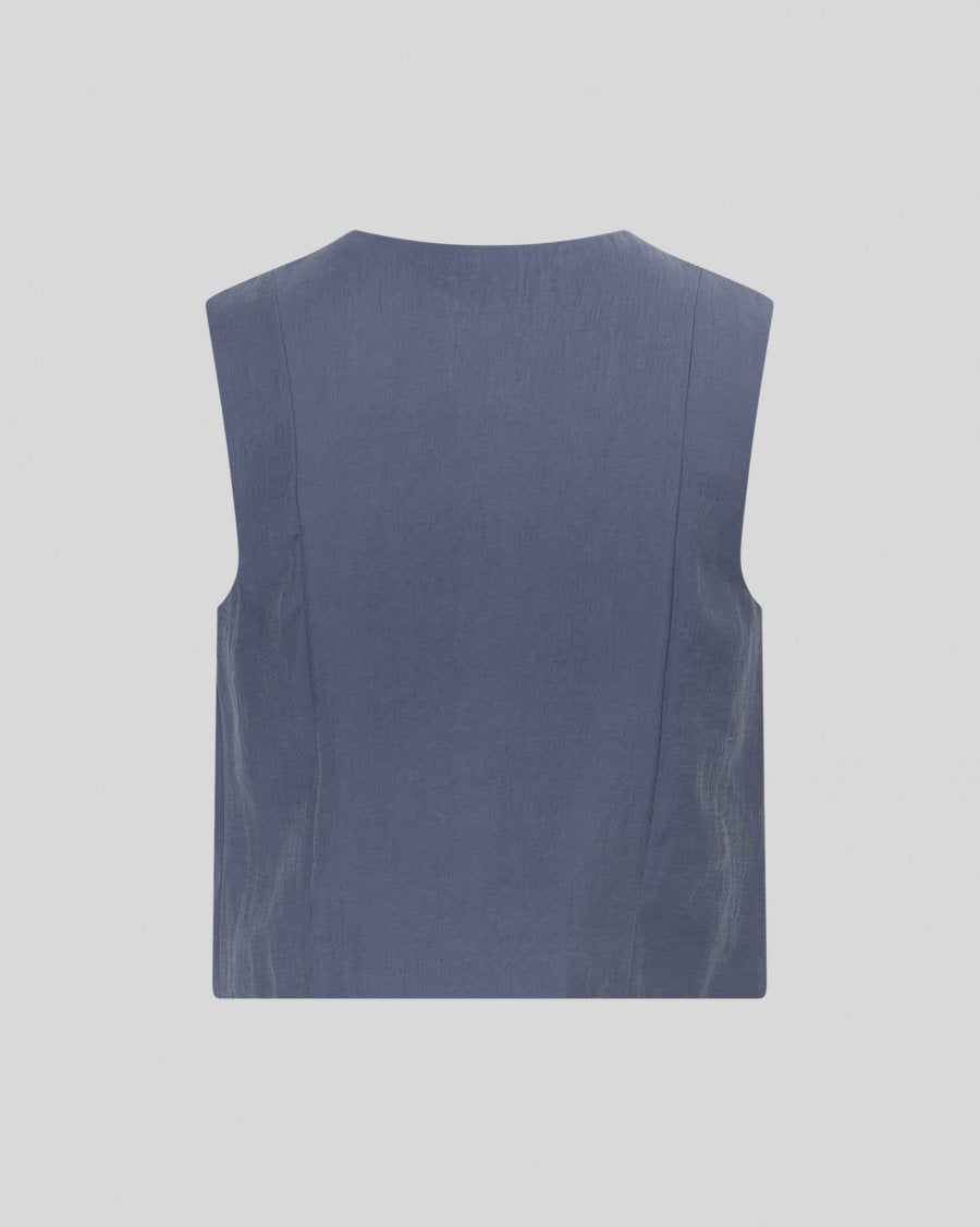 MSCH Frode Waistcoat - Vintage Indigo - Chillis & More NZ