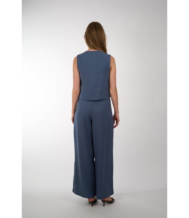 MSCH Frode Waistcoat - Vintage Indigo - Chillis & More NZ