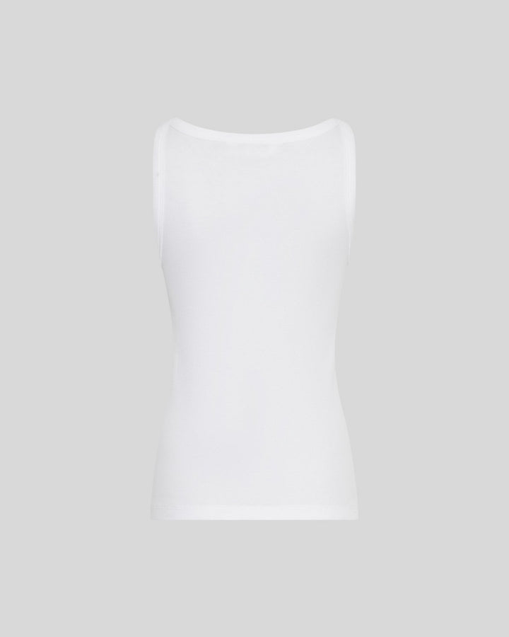 MSCH Gubbe Rasmia Icon SL Top - White/Black - Chillis & More NZ