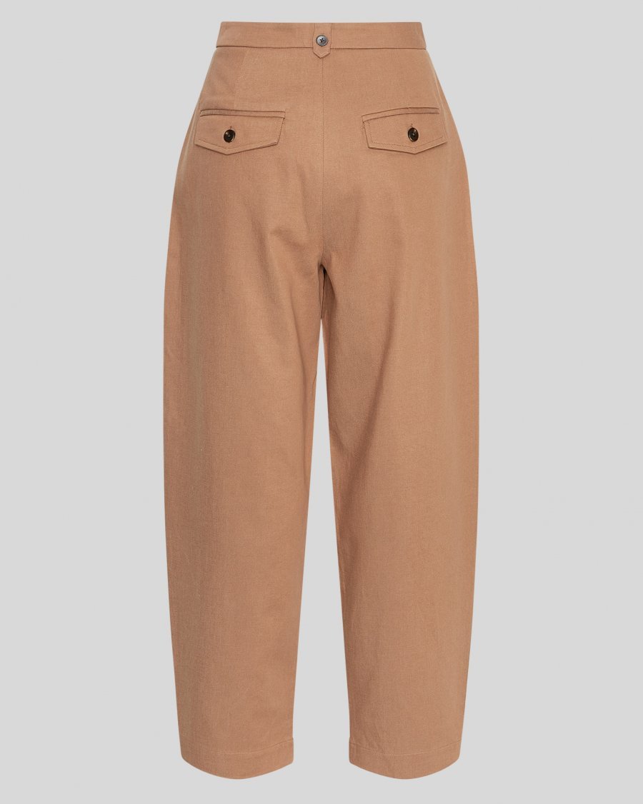 MSCH Gwenyth HW Pants - Toasted Coconut - Chillis & More NZ