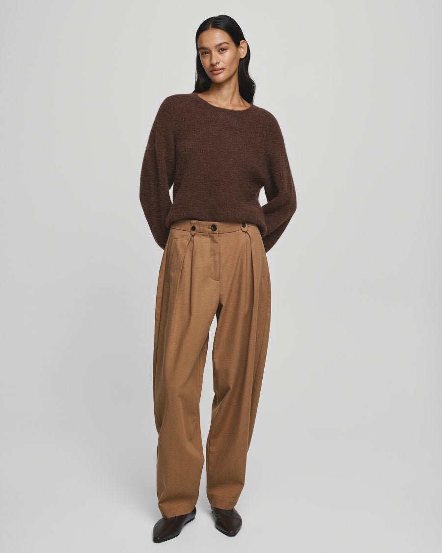 MSCH Gwenyth HW Pants - Toasted Coconut - Chillis & More NZ