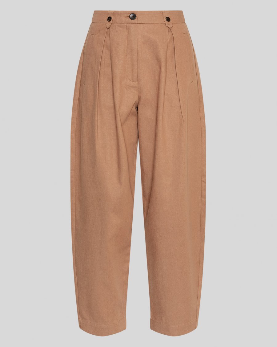 MSCH Gwenyth HW Pants - Toasted Coconut - Chillis & More NZ