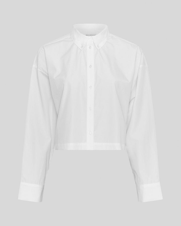 MSCH Liene Zenika Shirt - Bright White - Chillis & More NZ