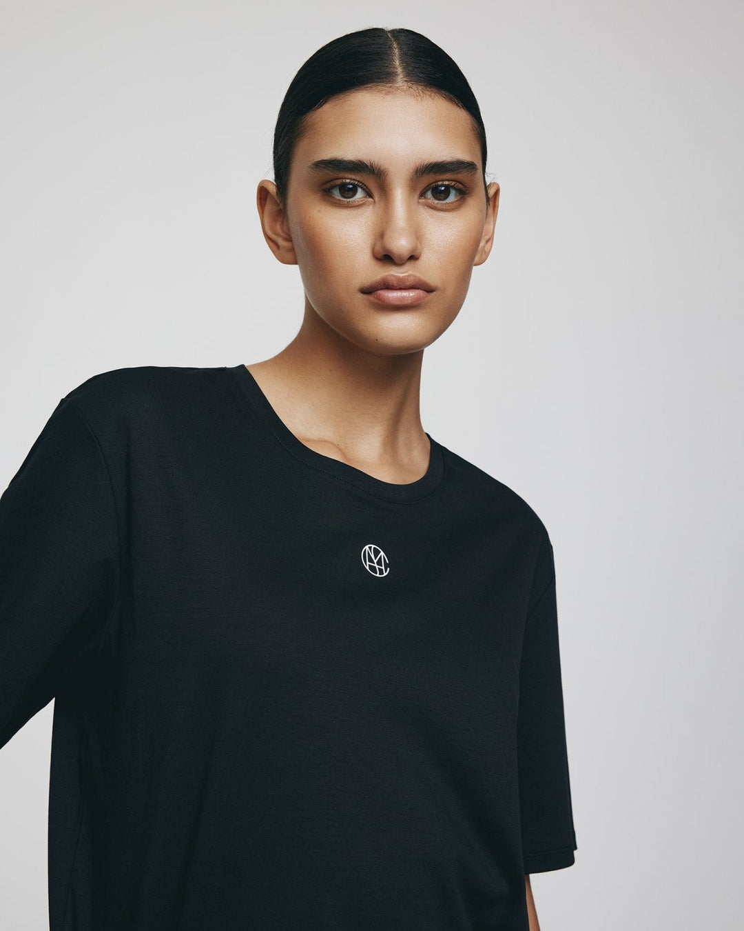 MSCH Melea Icon Tee - Black/Egret - Chillis & More NZ