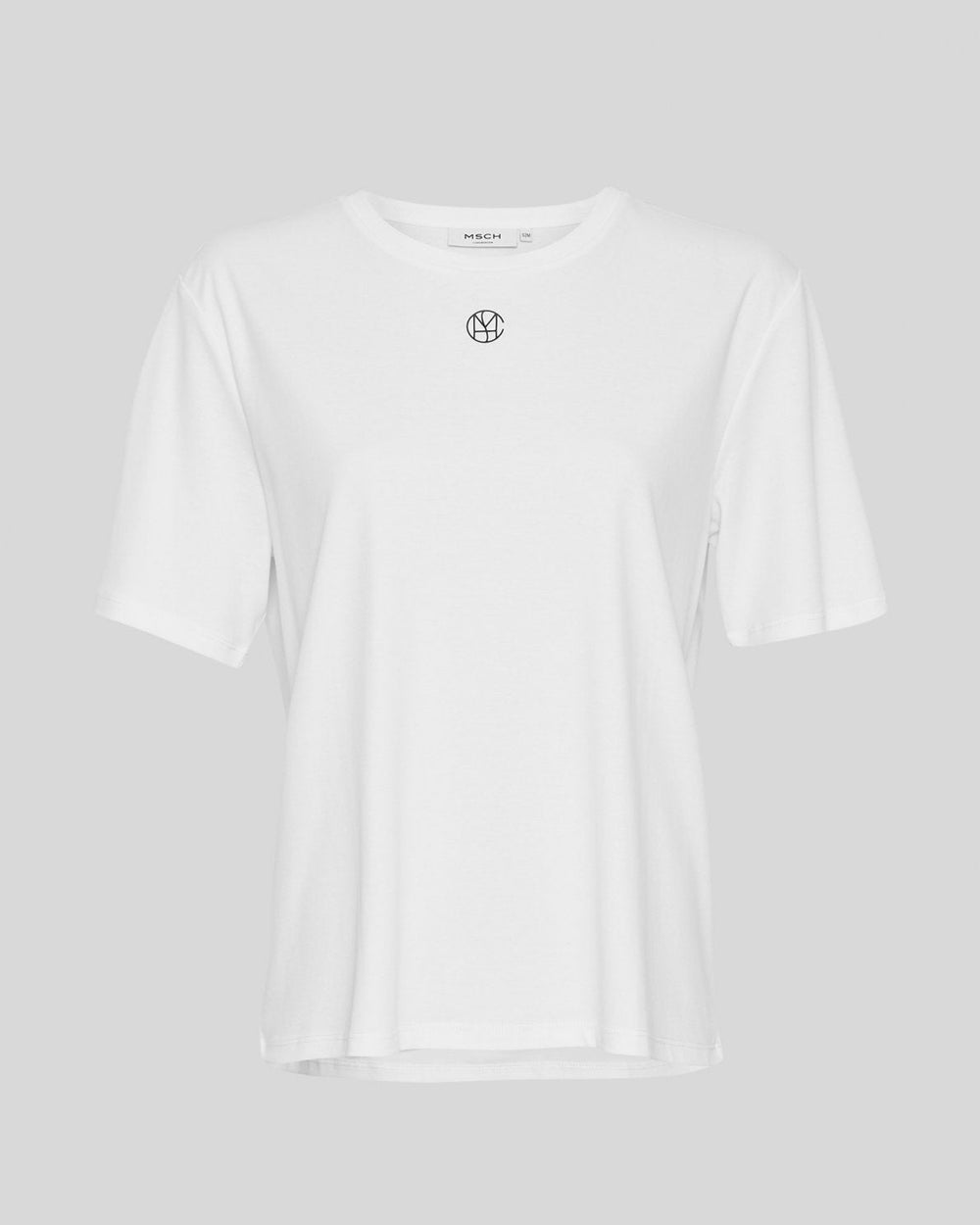 MSCH Melea Icon Tee - White/Black - Chillis & More NZ