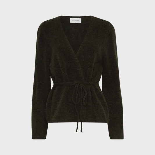 MSCH Miabelle Hope Wrap Cardigan - Rosin Melange - Chillis & More NZ