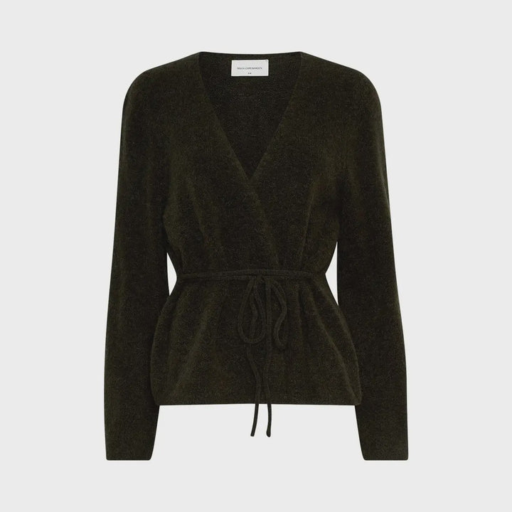 MSCH Miabelle Hope Wrap Cardigan - Rosin Melange - Chillis & More NZ