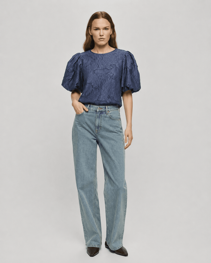 MSCH Orkidea 2/4 Top - Vintage Indigo - Chillis & More NZ