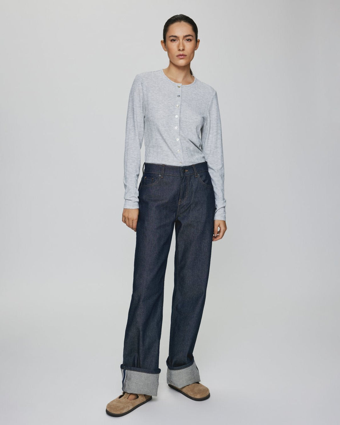 MSCH Rajka Oda Loose Jeans - Dark Blue Wash - Chillis & More NZ
