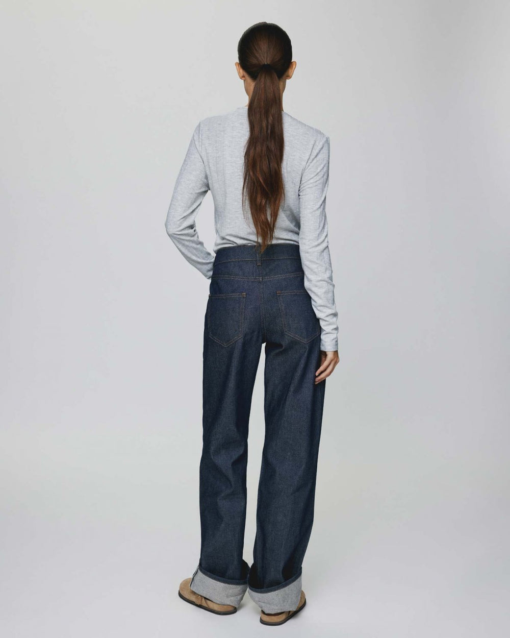 MSCH Rajka Oda Loose Jeans - Dark Blue Wash - Chillis & More NZ