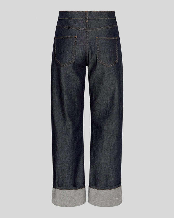 MSCH Rajka Oda Loose Jeans - Dark Blue Wash - Chillis & More NZ