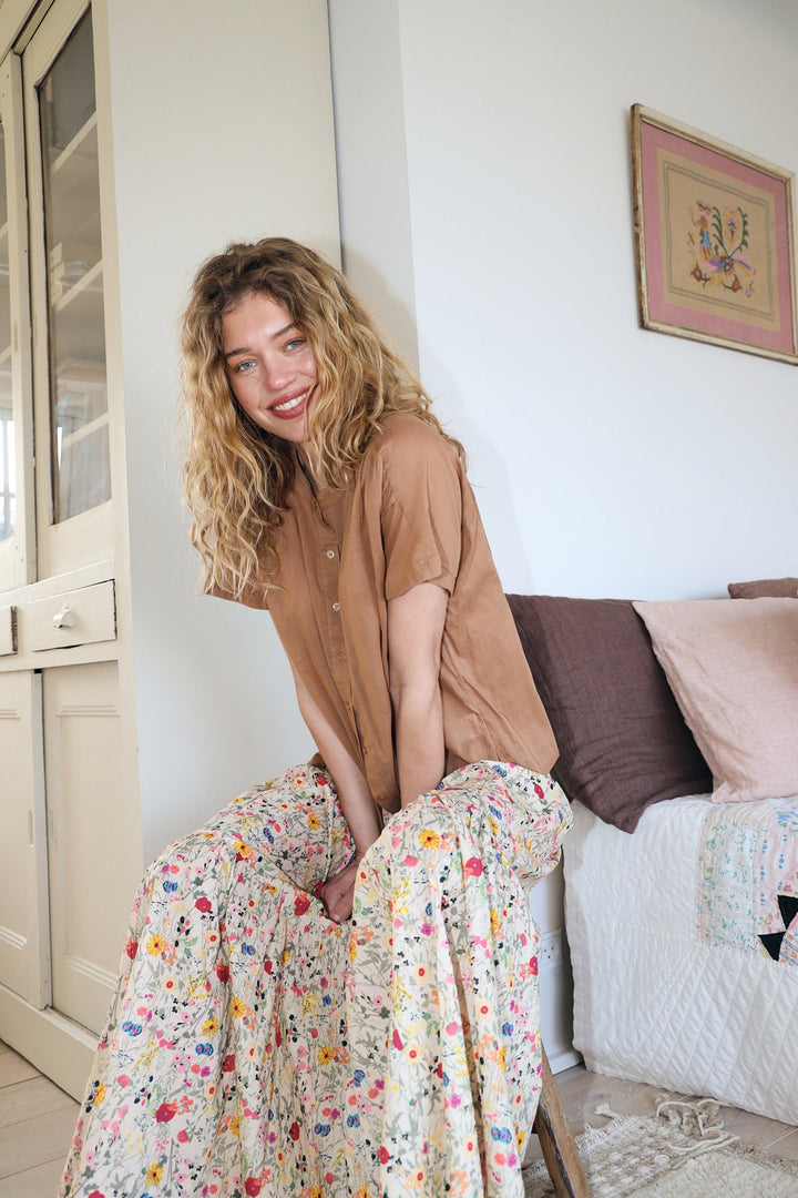 MyaLL shirt in Camel - Chillis & More NZ